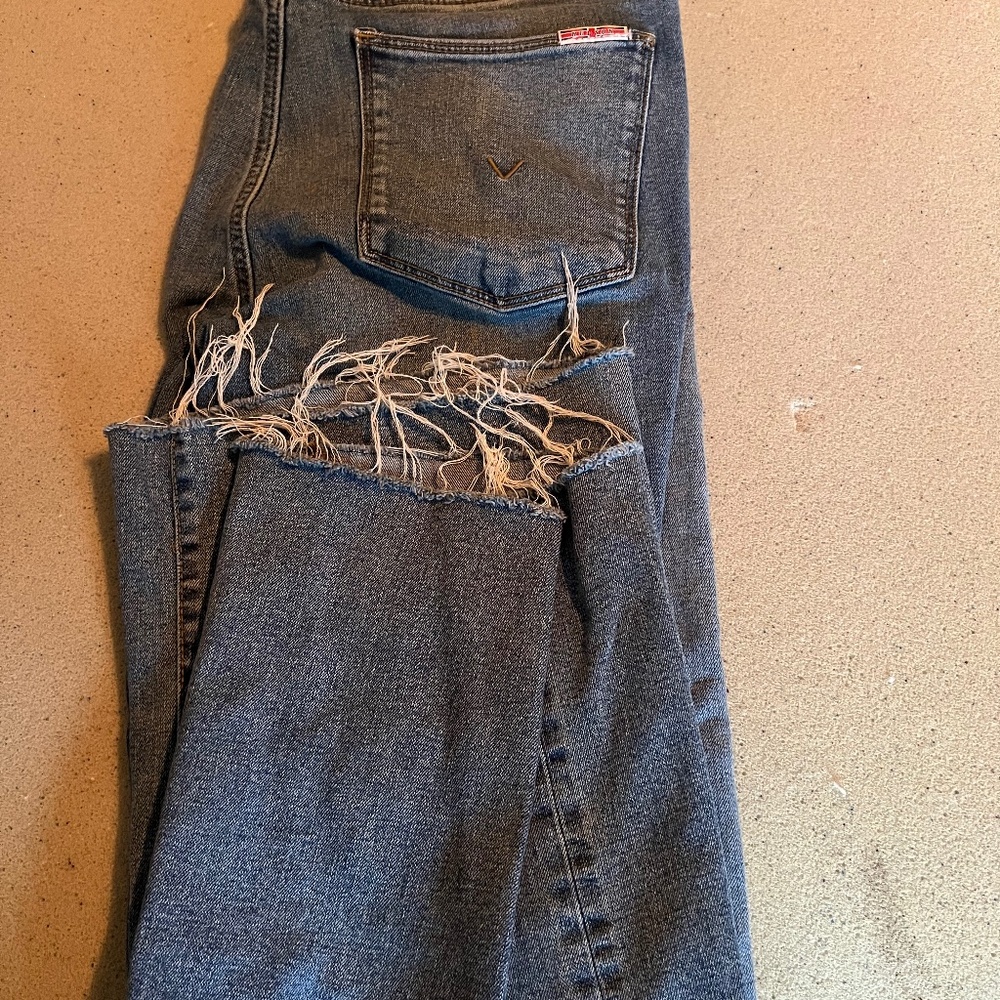 Hudson denim cropped jeans size 30